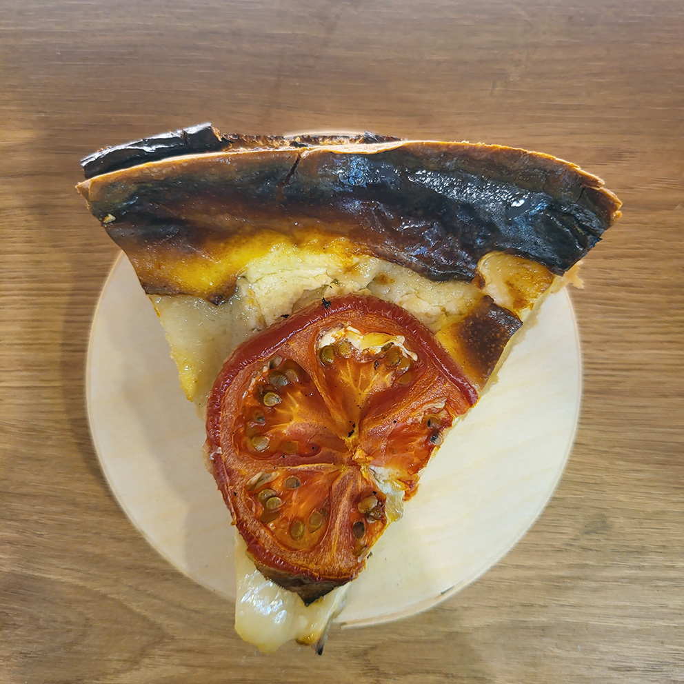 Quiche chèvre/tomates